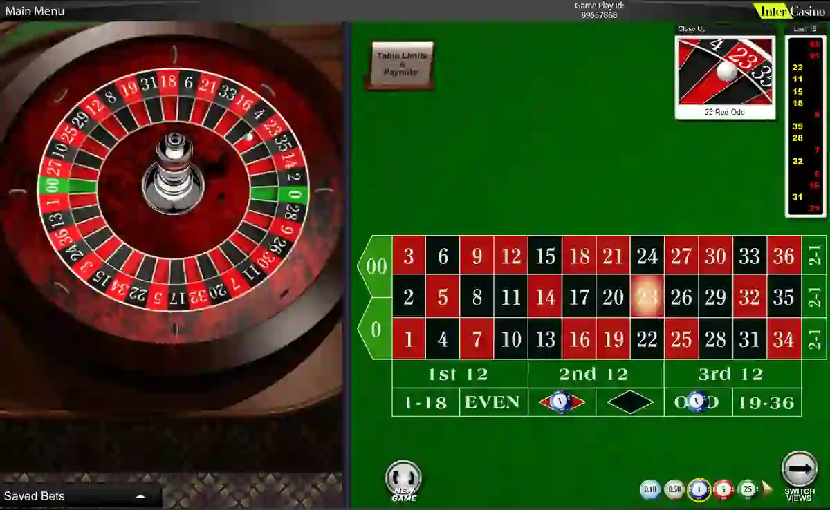 Double Zero Roulette